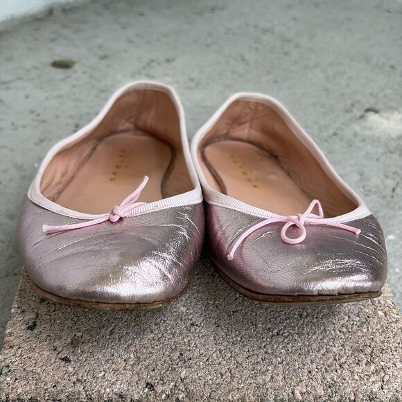 Spelta Milano metallic flats - Picture 4 of 8